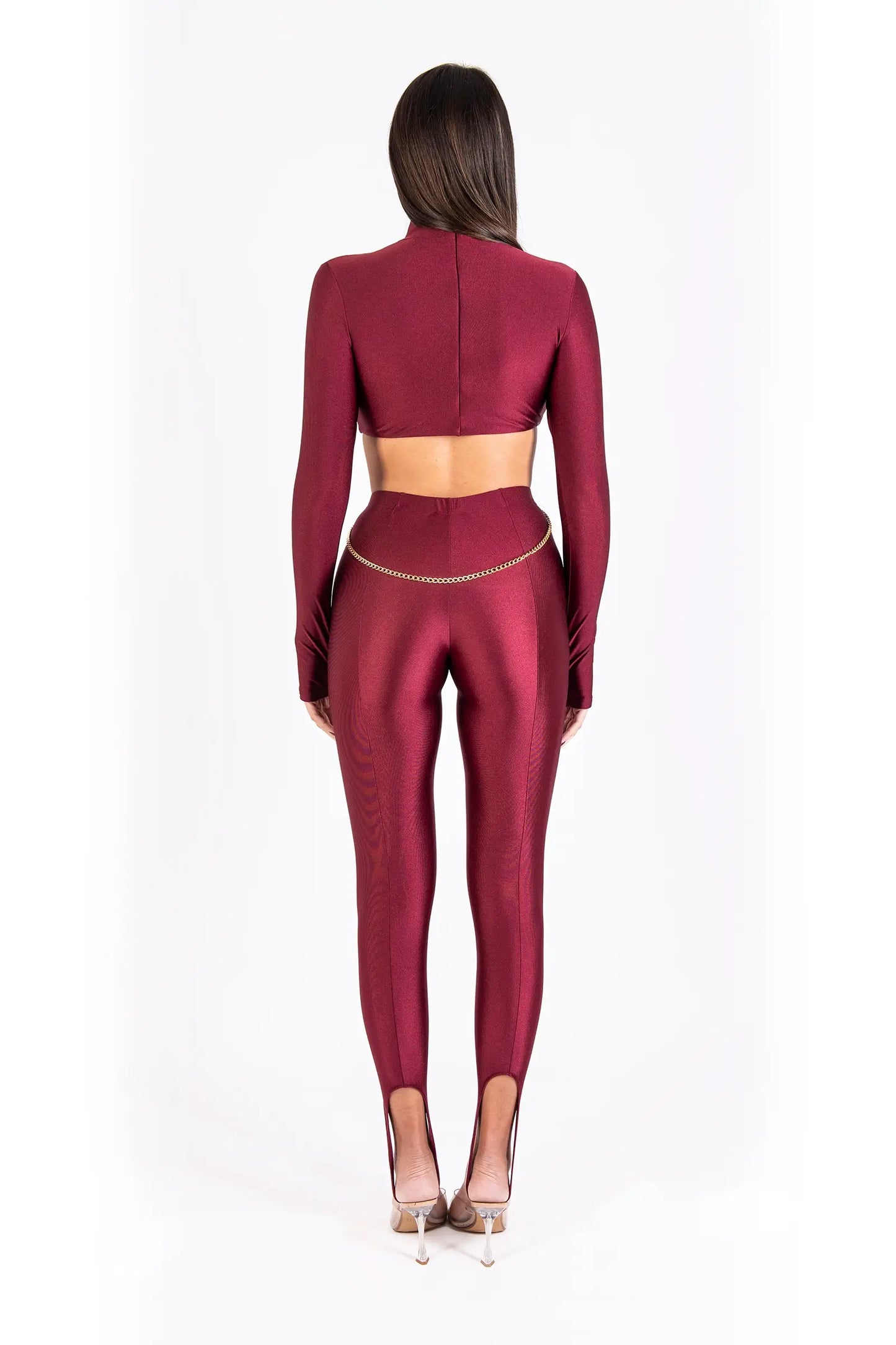 CROP TOP 6LG65 - LEGGINGS 6LG64
