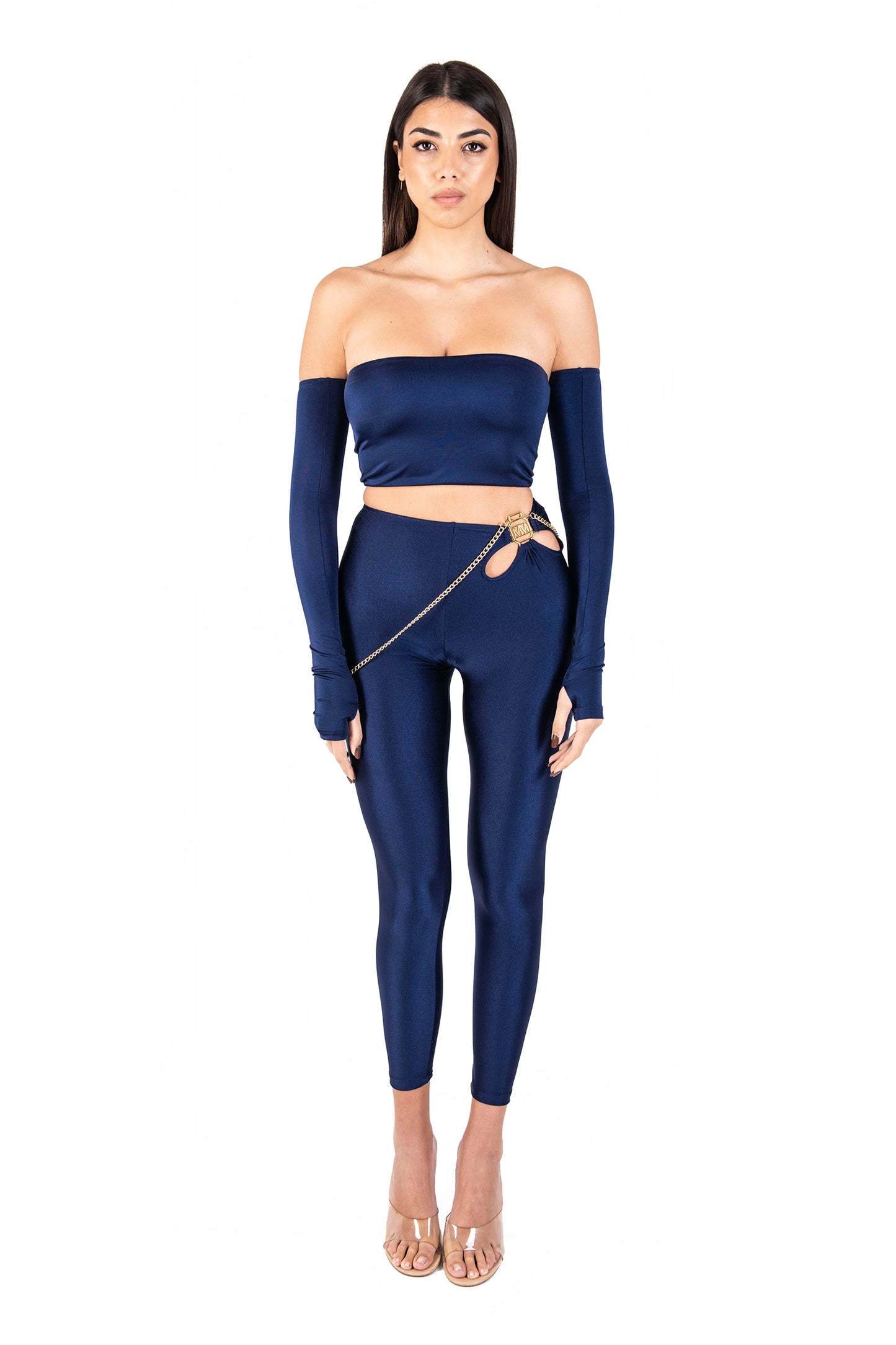 CROP TOP 6LG73 - LEGGINGS 6LG66